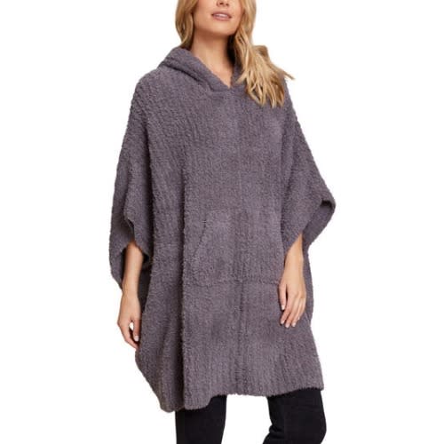 CozyChic® Ribbed Hooded Poncho