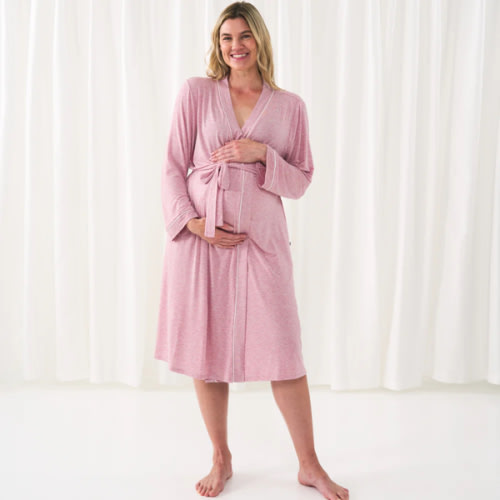 Heather Mauve Women's Robe - Little Sleepies