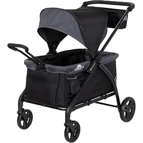 Baby Trend Expedition® LTE 2-in-1 Stroller Wagon, Madrid Black