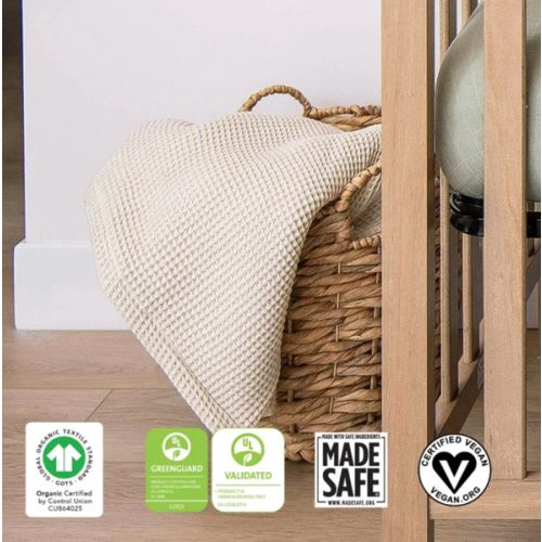 Organic Waffle Baby Blanket