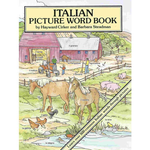 Italian Picture Word Book - (Italian-English) – ICB - World of Reading, Ltd. dba International Children's Books