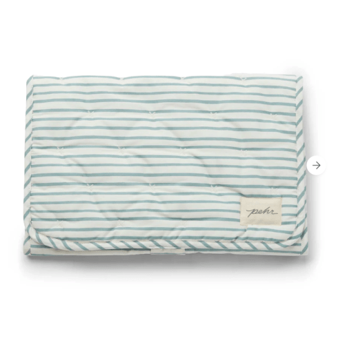 Striped On the Go Portable Changing Pad