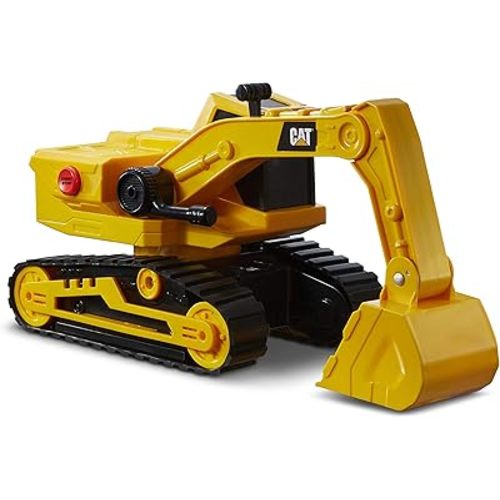 CAT Construction Toys, Power Haulers Excavator, Yellow Construction Vehicle with Motion Drive Technology and Lights & Sounds, for Kids and Toddlers Ages 3+