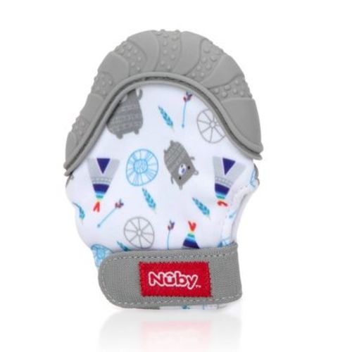 Nuby Fabric Mitten Teether