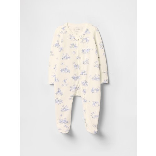 Baby First Favorites Peter Rabbit™ Organic Cotton Footed One-Piece