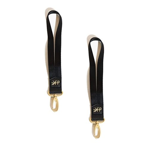 Freshly Picked Stroller Clip, Ebony Classic