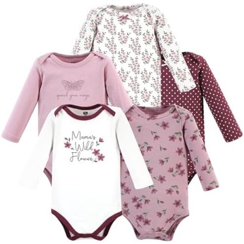 Hudson Baby Unisex Baby Cotton Bodysuits
