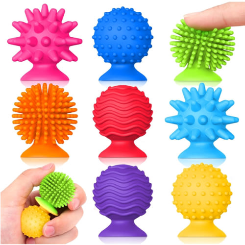 Textured Suction Cup Toys for Kids