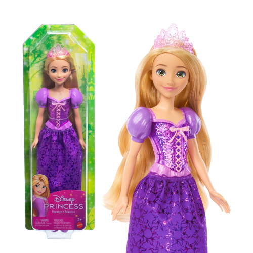 Disney Princess Rapunzel Fashion Doll with Long Blond Hair, Tiara Accessory & Removable Outfit