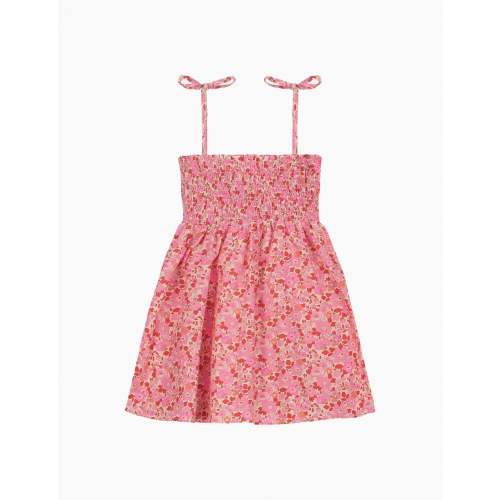 Sundress in Liberty Betsy Fluo Fuxia