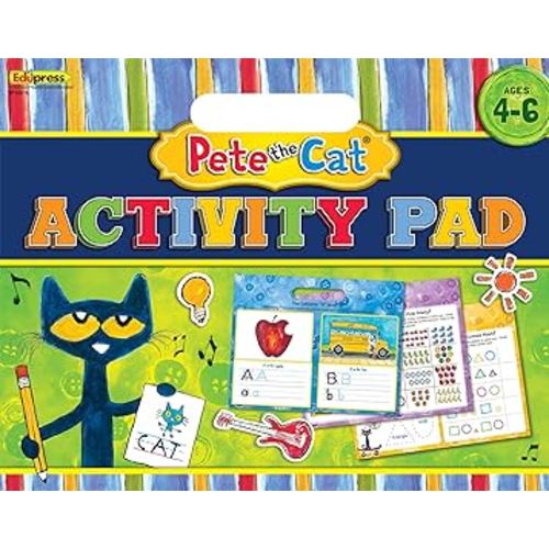 Edupress Pete The Cat Activity Pad (EP62018) Medium