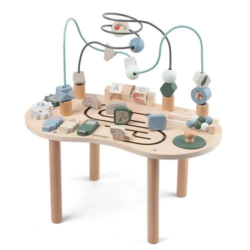 Montessori Wooden Activity Table | Busy Board | Learning Table