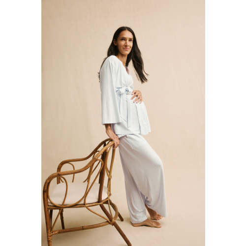 LAKE | Women | DreamModal Pajamas | Fog Maternity Kimono Bundle
