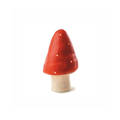 Small Red Mushroom Lamp
