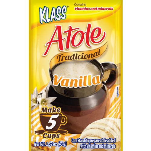 Klass Atole Vanilla Drink Mix, 3 Fl Oz