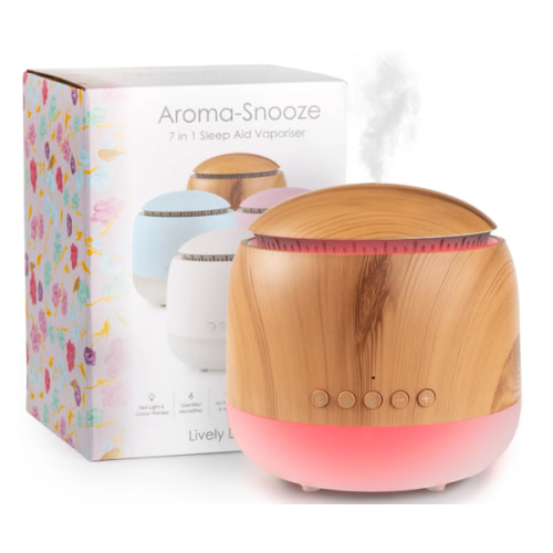 Aroma-Snooze 7 in 1 Sleep Aid Humidifier WHITE Aroma-Snooze