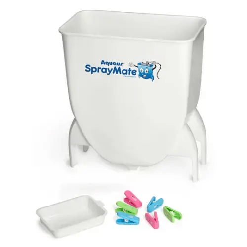 RinseWorks Aquaus :: SprayMate - Cloth Diaper Sprayer Splatter Shield