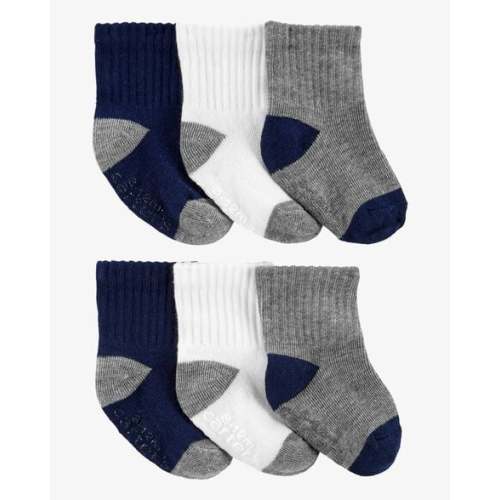 Baby 6-Pack Crew Socks - Carter's | Carter's