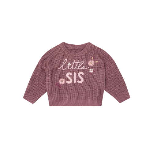 Modern Moments By Gerber Gender Neutral Sibling Matching Sweater, Sizes 0/3 Months - 24 Months