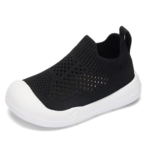 Engtoy Baby Shoes & Socks - Non-Slip Breathable Slippers with Soft Rubber Sole - Baby Boys & Girls Slip On Sneakers