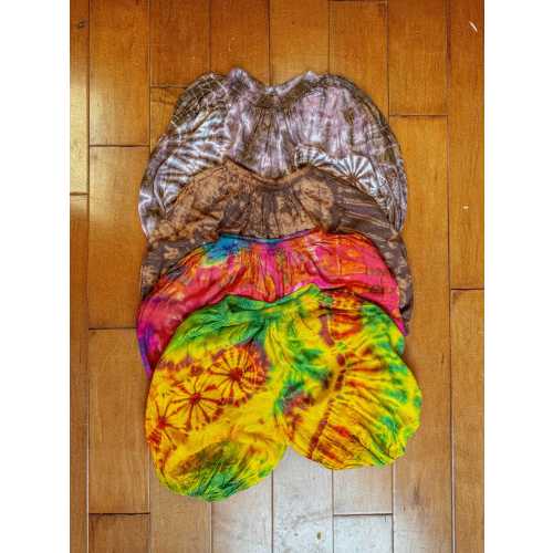 Kids Hippie Boho Pants, Cloth Diaper Friendly Flow Pant, Baggy Elastic Waist Cozy Harem Pants for Newborn Baby Toddler Kid Youth, Boho Baby