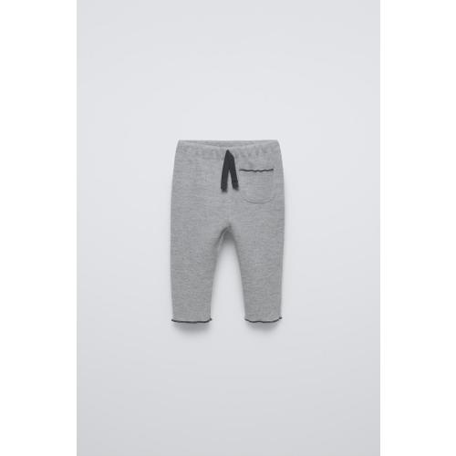 SOFT TOUCH POCKET LEGGING - Gray marl | ZARA United States