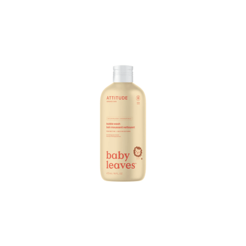 ATTITUDE Baby Leaves Bubble Wash Pear Nectar