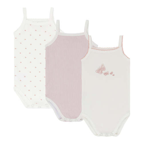 3 Pack Butterfly Spaghetti Jersey Cotton Undershirts – Ely's & Co.