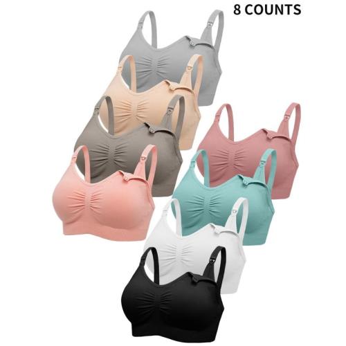 Maternity Solid Nursing Bra, Pregnancy Lingerie for Pregnant - TikTok Shop