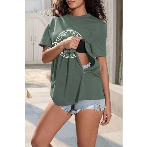 Mama's Boobery Breastfeeding Nursing T-shirt