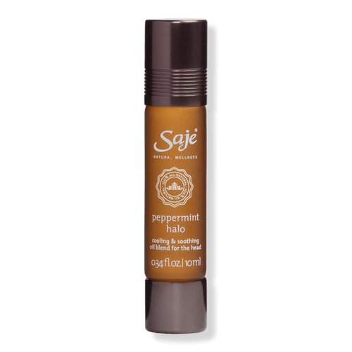 Saje Peppermint Halo Cooling & Soothing Oil Blend for the Head - 0.34 oz