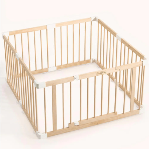 HARPPA Baby Gate Playpen Baby Fence For Babies And Toddlers, Foldable Wooden Play Gate, Playpen, DIY Playpen Foldable Wooden Playpen, Adjustable Baby Play Yard, Foldable Baby Fence, Toddler Playpen, Play Playpen, Adjustable Play Yard, Baby Playpen For Sma