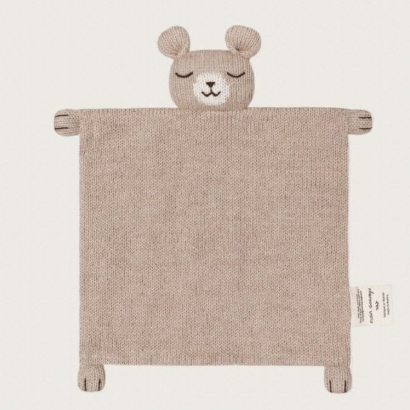 Knit Cuddle Cloth - Teddy Sand | Organic Zoo