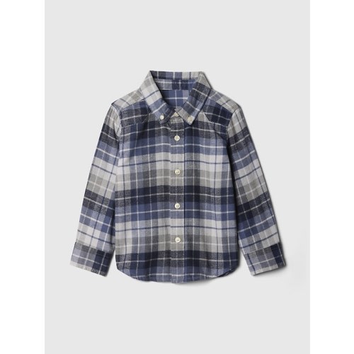 Baby & Toddler Organic Cotton Flannel Shirt | Gap