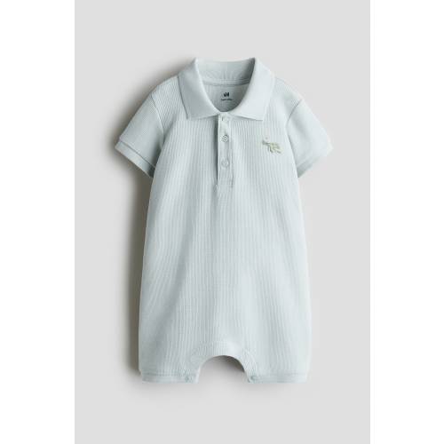 ROMPER SUIT WITH COLLAR
