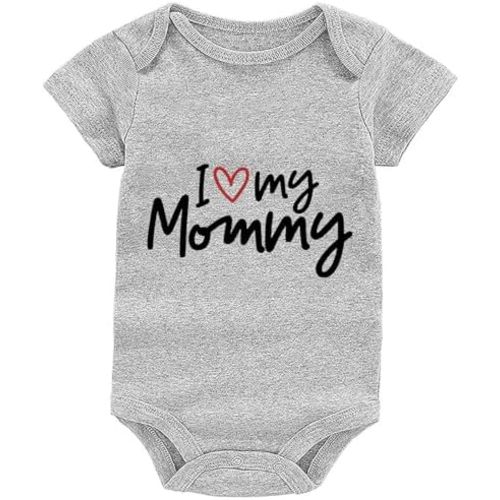 I Love My Grandma Baby Bodysuit Newborn Outfits Baby Romper Infant One Piece Outfits