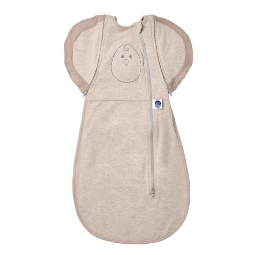 Nested Bean Air 6-in-1 Adaptable Baby Sleep Sack – Comfort & Safety for Natural Sleep, Preferred Arm Position Reduces Startle Reflex, Better Sleep for Baby, NB (7-13lbs) Sand