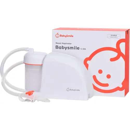BabySmile | Electric Baby Nasal Aspirator | Hospital Grade Suction Japan Quality | Booger/Mucus/Snot, Babies Toddlers Newborn