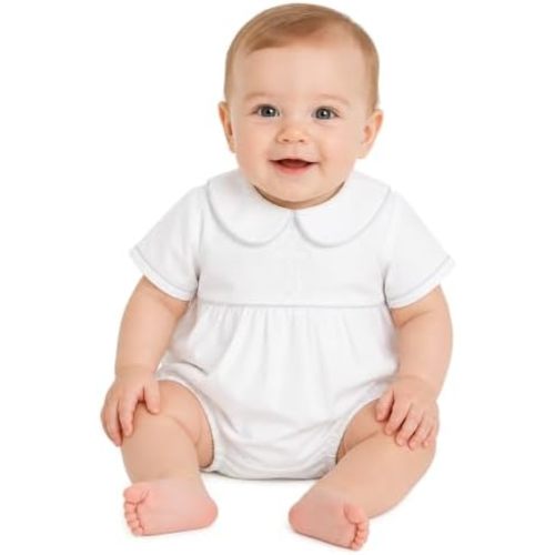 Mud Pie Baby Boys' Mud Pie Children's Boy Cross Poplin Bubble