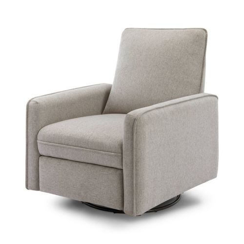 Davinci Penny Recliner And Swivel Glider - Performance Gray Eco-weave