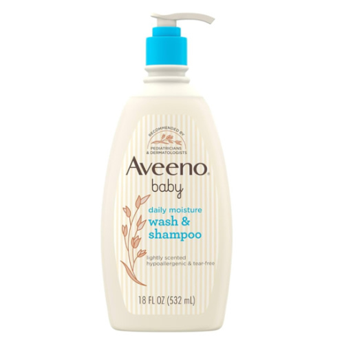 Aveeno Baby Daily Moisture Gentle Body Wash & Shampoo