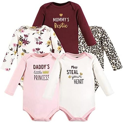 Hudson Baby Unisex Baby Cotton Bodysuits
