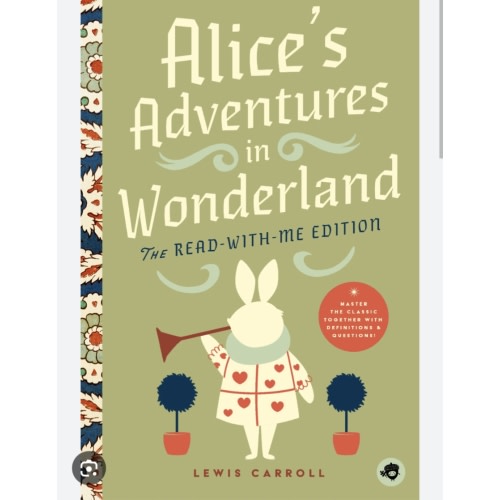 Alice's Adventures in Wonderland: The Read-With-Me Edition - (Read-Aloud Kids Classics) by Bushel & Peck Books (Paperback) | Inglenook Homeschool Shop