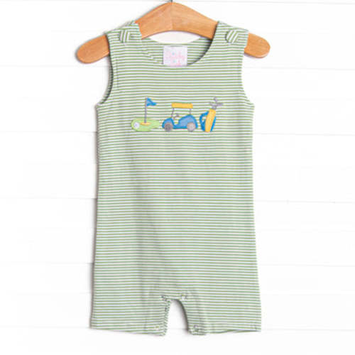Golf Course Greens Applique Jon Jon, Green – Stitchy Fish
