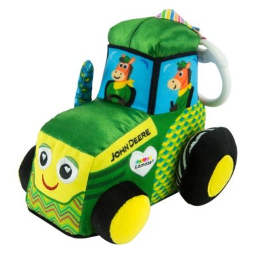 John Deere Clip & Go Tractor Baby Toy Lamaze L27411