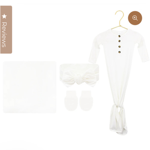 Finley Newborn Headband Bundle (Gown)
