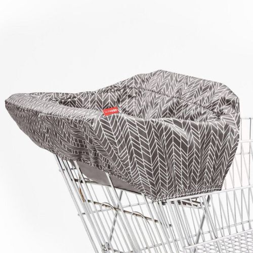 SKIP*HOP® Feather Take Cover Shopping Cart and High Chair Cover in GreySKIP*HOP® Feather Take Cover Shopping Cart and High Chair Cover in Grey