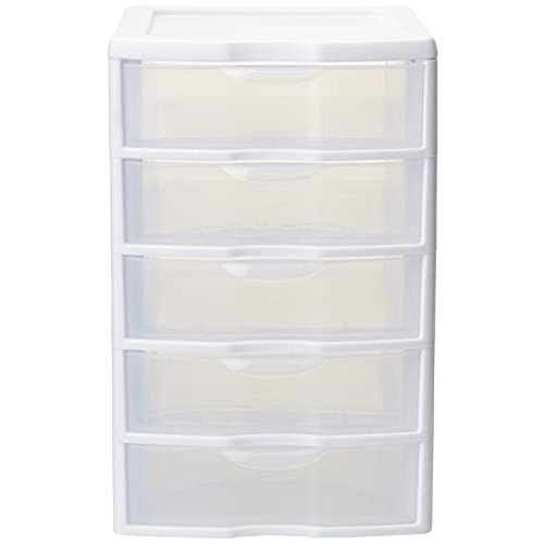 Sterilite Medium Ultra Basket, Storage Bin To Organize Closets, Cabinets,  Pantry, Shelving And Countertop Space, White, 18-pack : Target