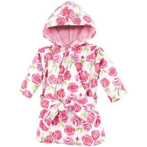 Hudson Baby Unisex Baby Mink with Faux Fur Lining Pool and Beach Robe Cover-ups