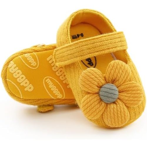 Ohwawadi Infant Baby Boys Girls Slippers Cozy Fleece Booties Soft Bottom Warm Cartoon Socks Newborn Crib Shoes